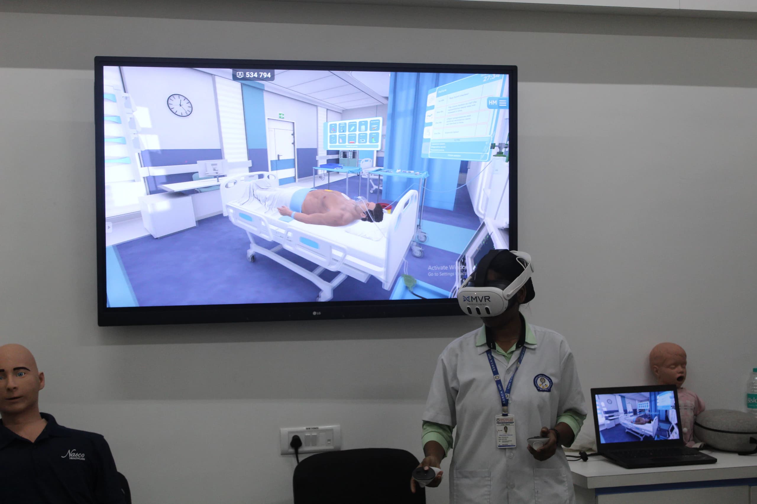 Monitor-Based Simulation Scenario at SSASC.